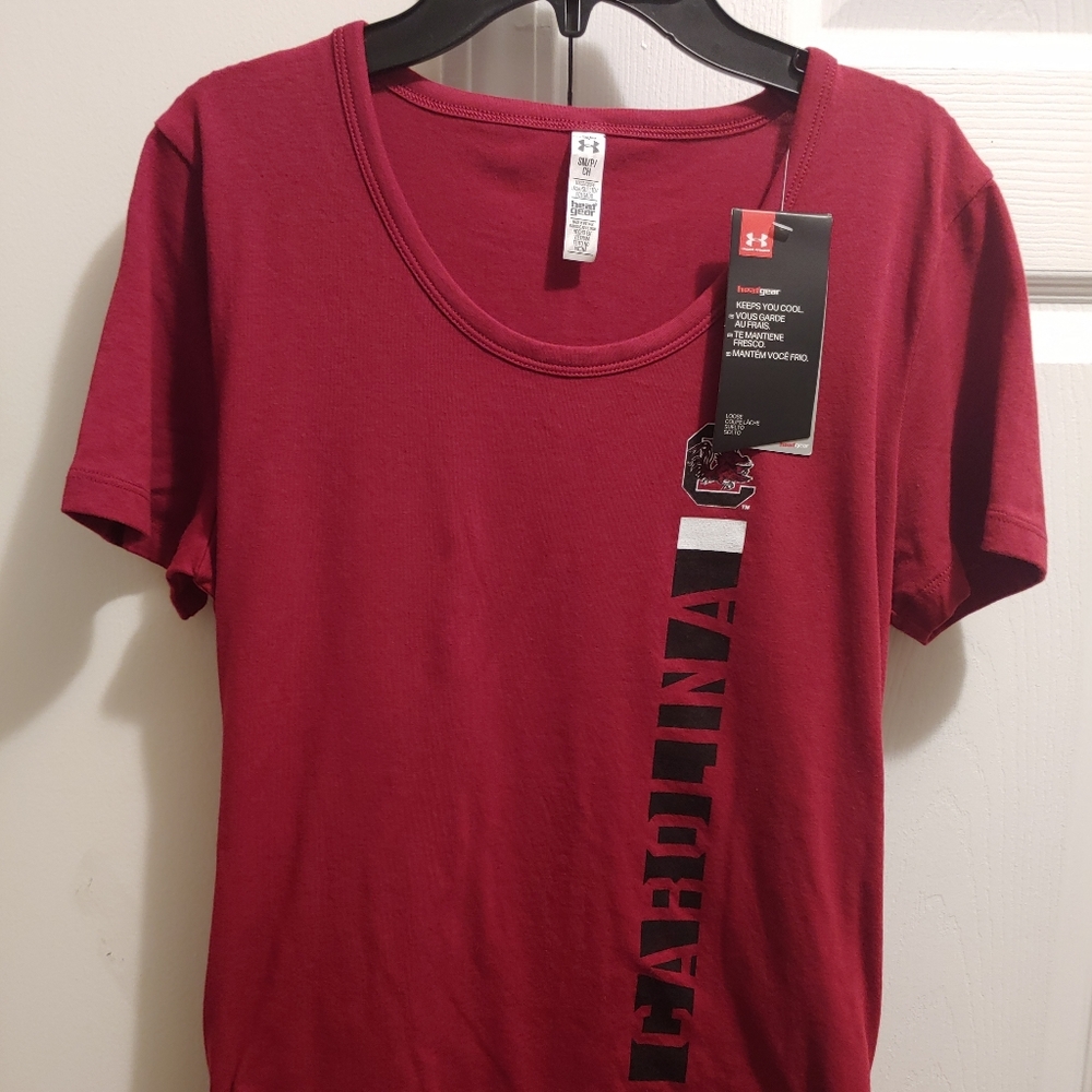 South Carolina Gamecocks Under Armour Garnet Tee